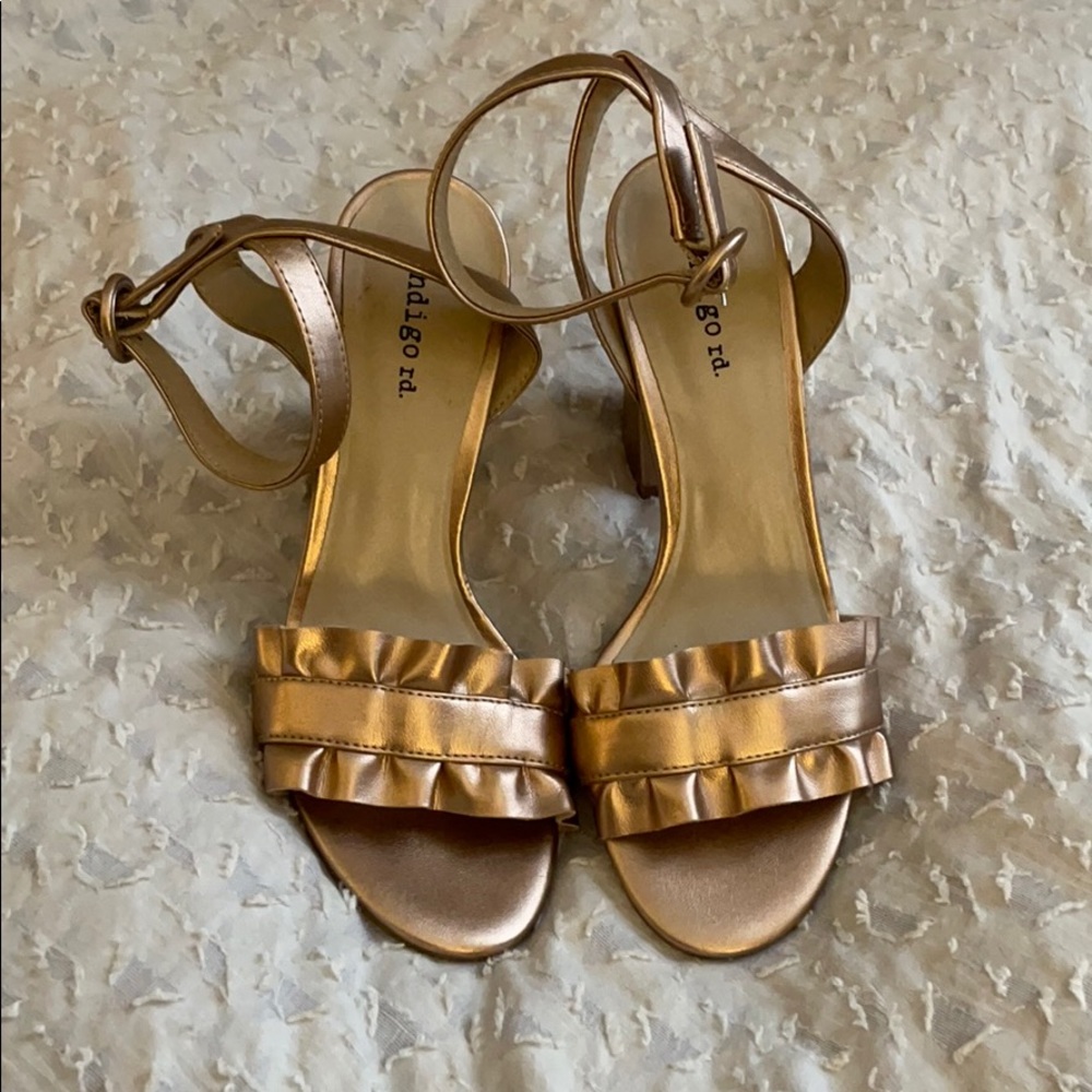 Indigo Rd. Rose Gold Heels